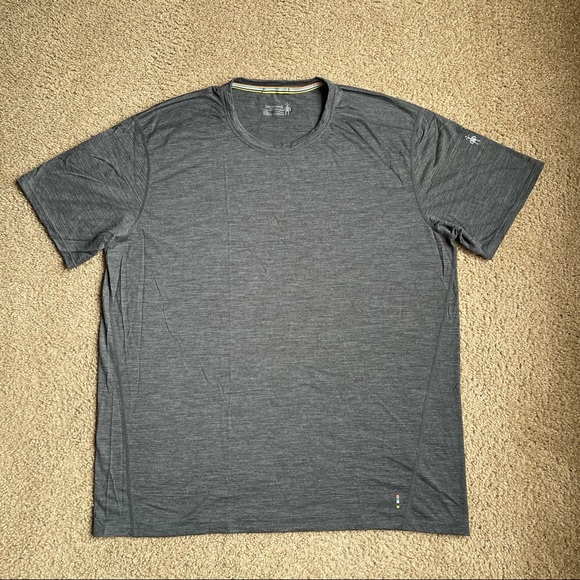 Smartwool Merino 150 Base Layer Short Sleeve Men's Sz XXL In Iron Heather - Picture 3 of 8